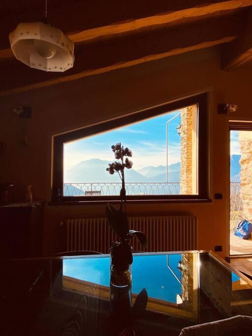 בלאנו Chalet La Terrazza Vista Lago מראה חיצוני תמונה