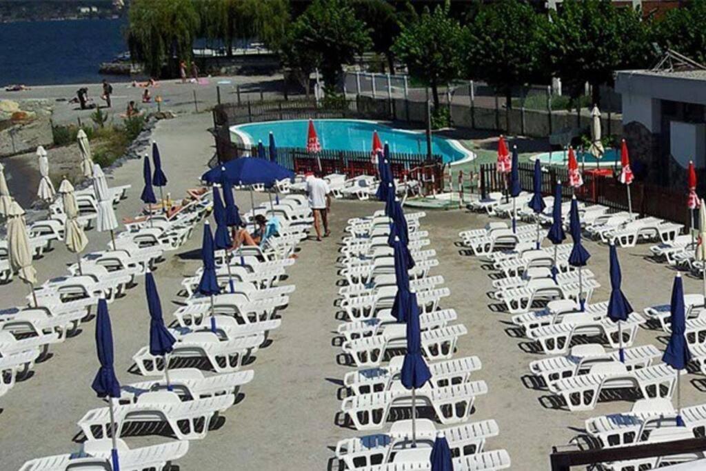 בלאנו Chalet La Terrazza Vista Lago מראה חיצוני תמונה