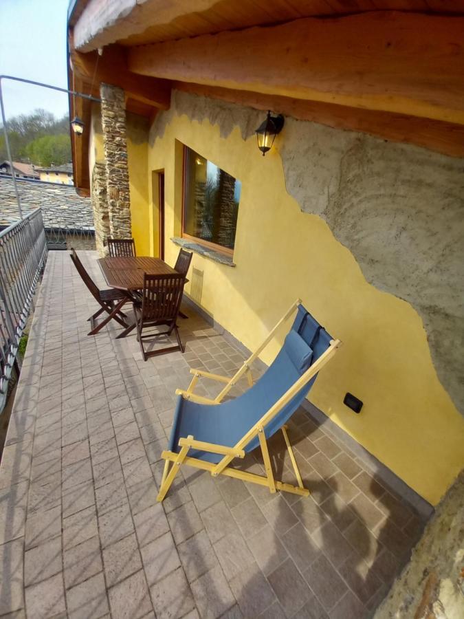 בלאנו Chalet La Terrazza Vista Lago מראה חיצוני תמונה